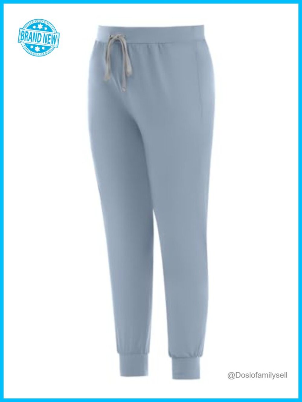 Women's Slim Fit Jogger Scrub Pants with Pockets